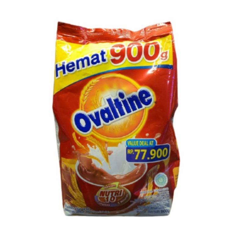 

Ovaltine Classic Susu Cokelat Nutri10 Vitamins 2 Minerals 900 Gr