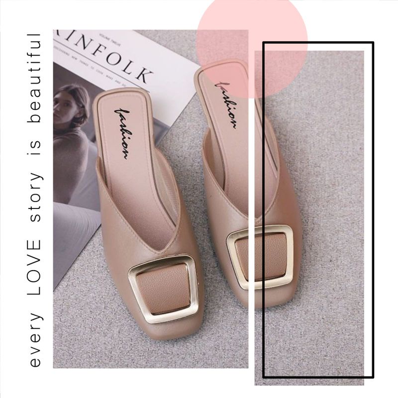 Sepatu flat jelly shoes import gesper hight quality RF