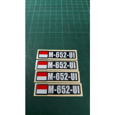 

Sticker Cutting Bendera dan Nama isi 4 pcs