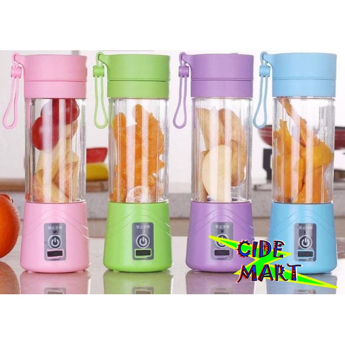 [ORIGINAL] BLENDER PORTABLE SERBAGUNA 4 MATA PISAU / BLENDER JUS / PORTABLE JUICE BLENDER MINI