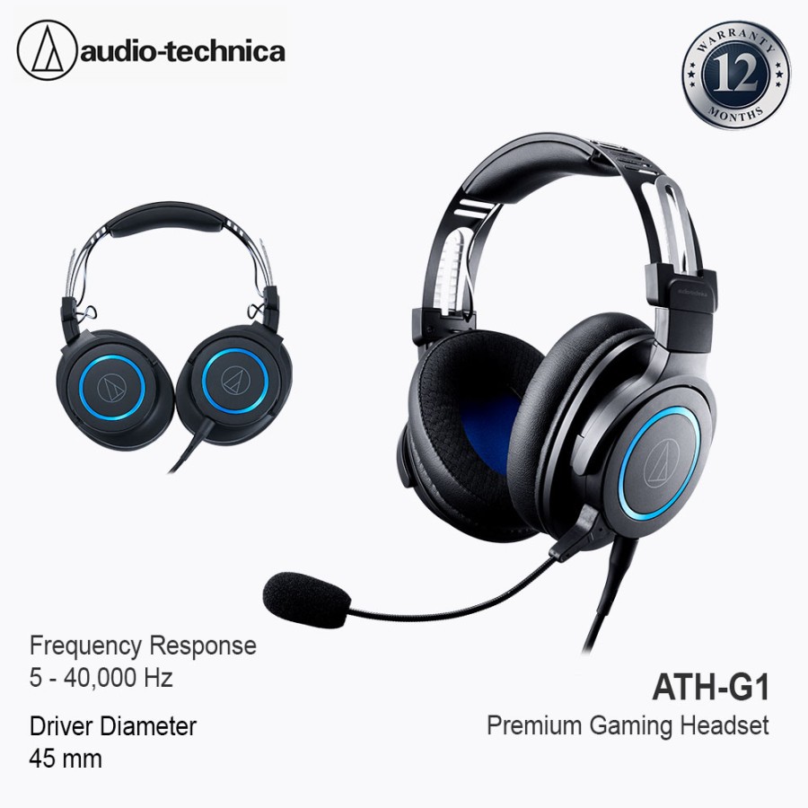 Audio-Technica ATH-G1 Premium Gaming Headset