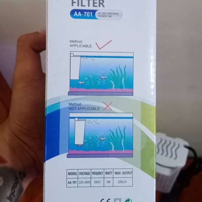 Low Water Filter Aquarium Aquascape