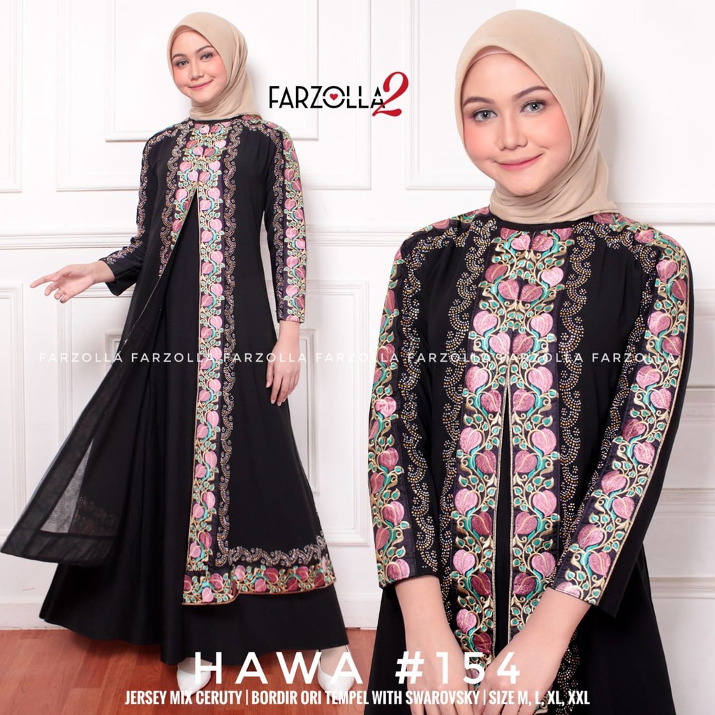 GAMIS MUSLIMAH ABAYA ARAB HAWA #154 FARZOLLA2