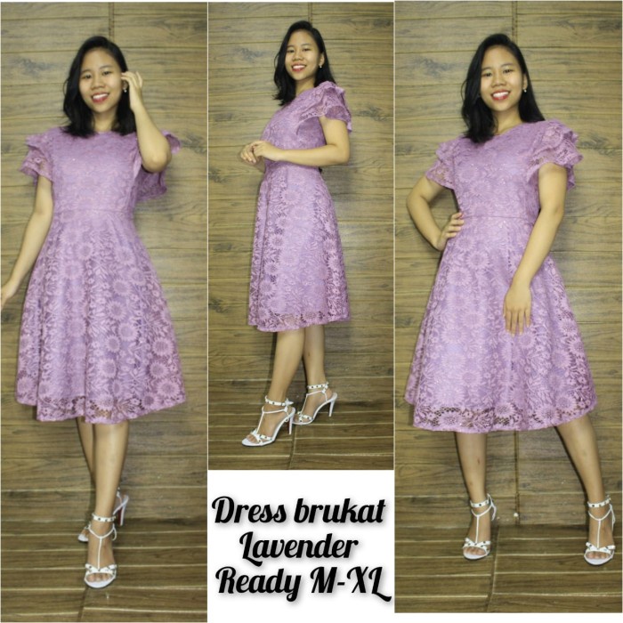 dress midi brukat haryani natal imlek wanita - M(C9O0) midi dress korea MIDI DRESS MOTIF VIRAL midi 