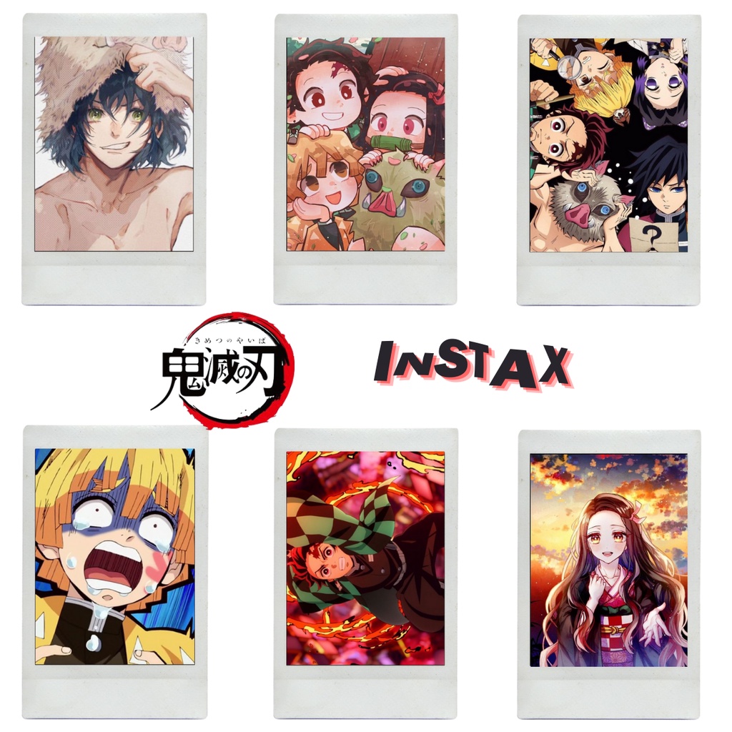 DEMON SLAYER Polaroid Instax original