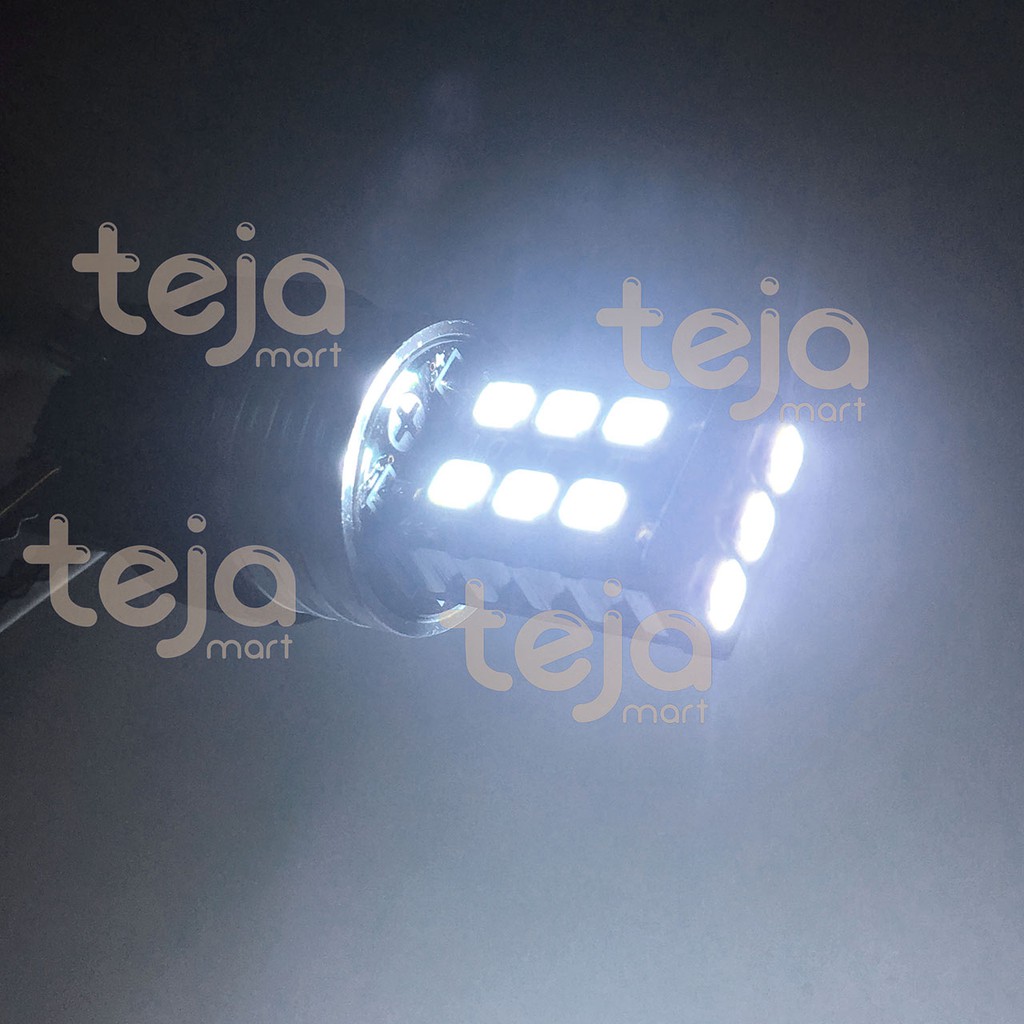 STROBO KEDIP Lampu Rem LED T20 EMPEROR 4 Kawat 15 Titik Mobil Honda Brio Jazz BRV HRV