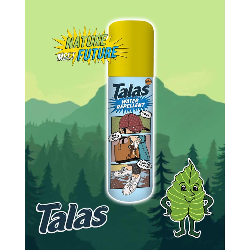 Talas Water Repellent Spray 50ML BUKAN Umbre Waterproof Spray/Anti Air