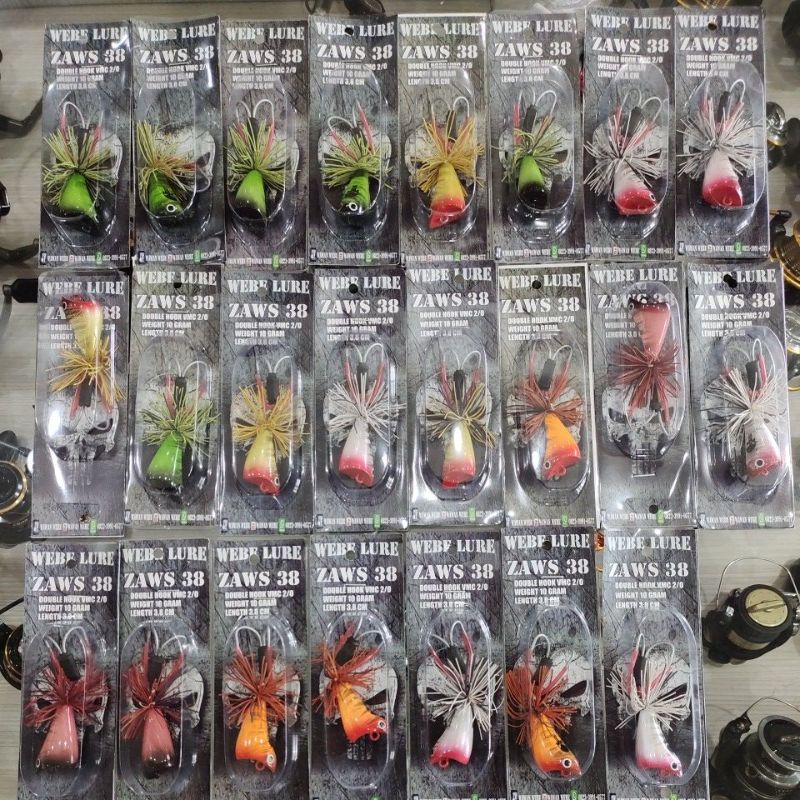 UMPAN PANCING / UMPAN CASTING / UMPAN JAWS 38 / LURE UMPAN / UMPAN KAYU / UMPAN GABUS