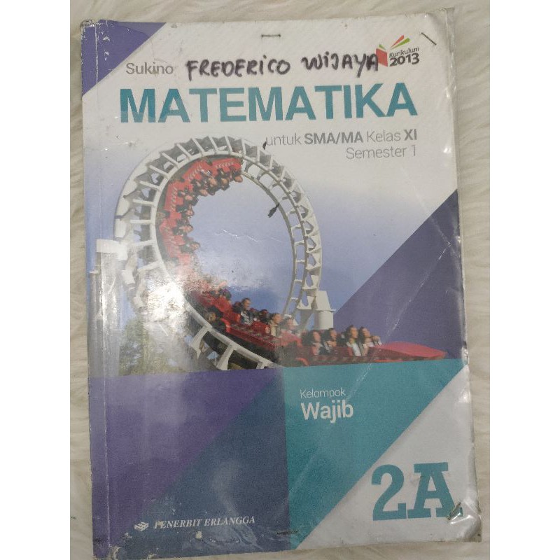 buku pelajaran Matematika A K13 REVISI