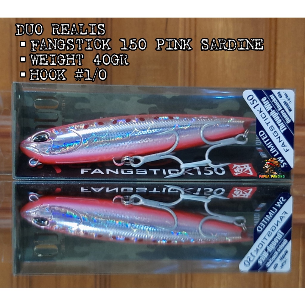 DUO REALIS FANGSTICK 150 COLOR PINK SARDINE