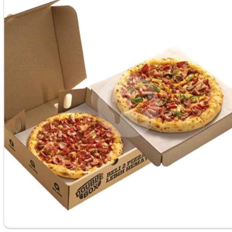 Pizza Hut Double Box Reguler Shopee Indonesia