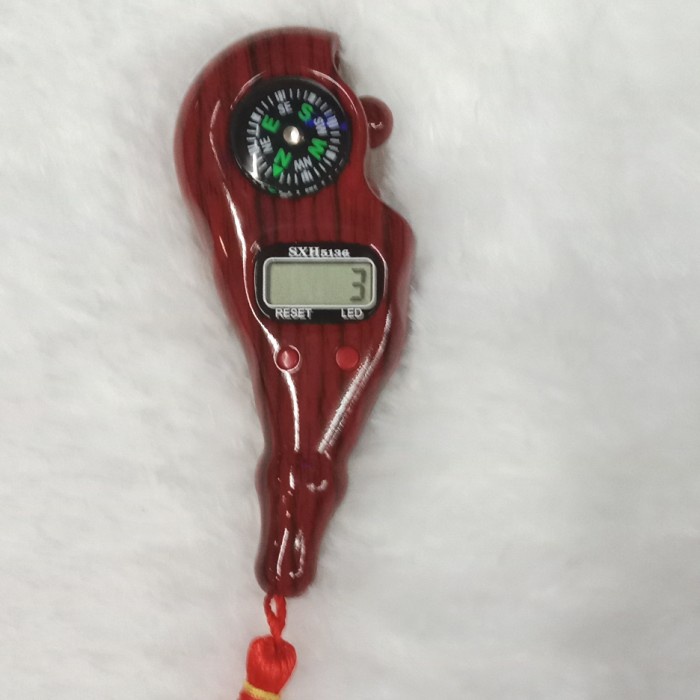 Tasbih Digital Motif Kayu Kompas Led - Tasbih Premium - 31# COD