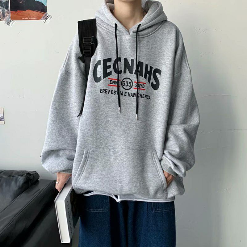 S - XXXXXL(6XL) Sweater Harajuku CECNAHS BIGSIZE / Hoodie ENW 635 SAYD JUMBO Pria Wanita Oversize Fleece Premium XXL XXXL 4L 5XL Jumper Jacket Denim Blue Orange Hitam Merah Abu Muda