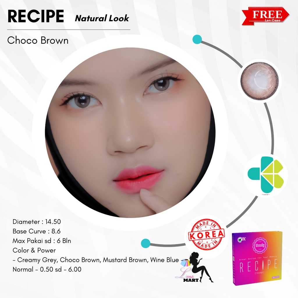 SOFTLENS RECIPE BY CTK MINUS 3.25 sd 6.00