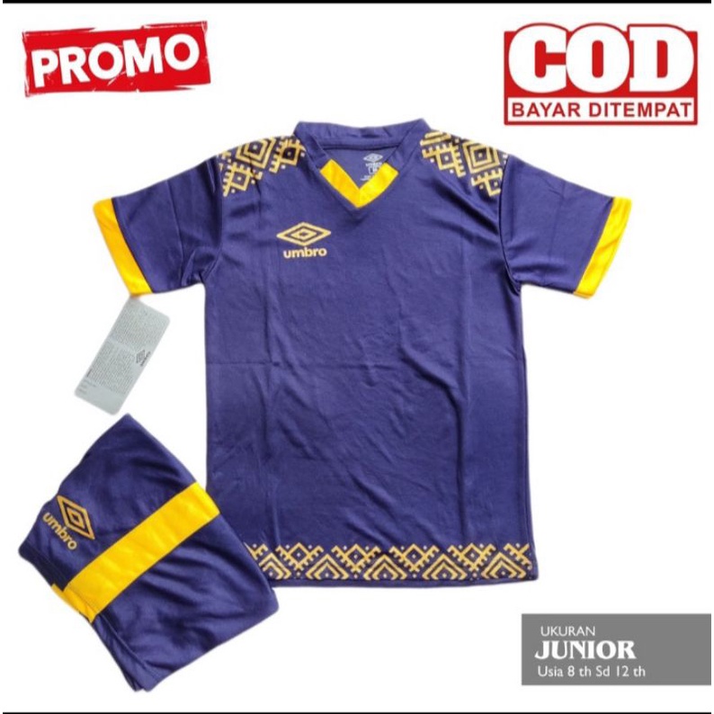 Baju Stelan Olahraga Anak Kaos Sepak Bola Futsal Volly Badminton Tenis Jersey