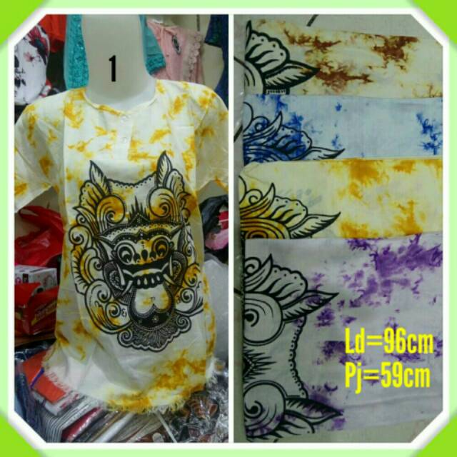 Blouse Atasan Barong Bali Ukuran Remaja