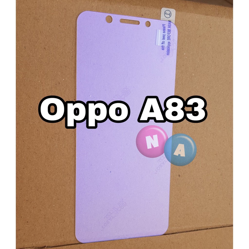 Tempered Glass Anti uv Oppo A1K / A7 / F9 / F7 / A3S / A83 - Tempered Anti Blue Light