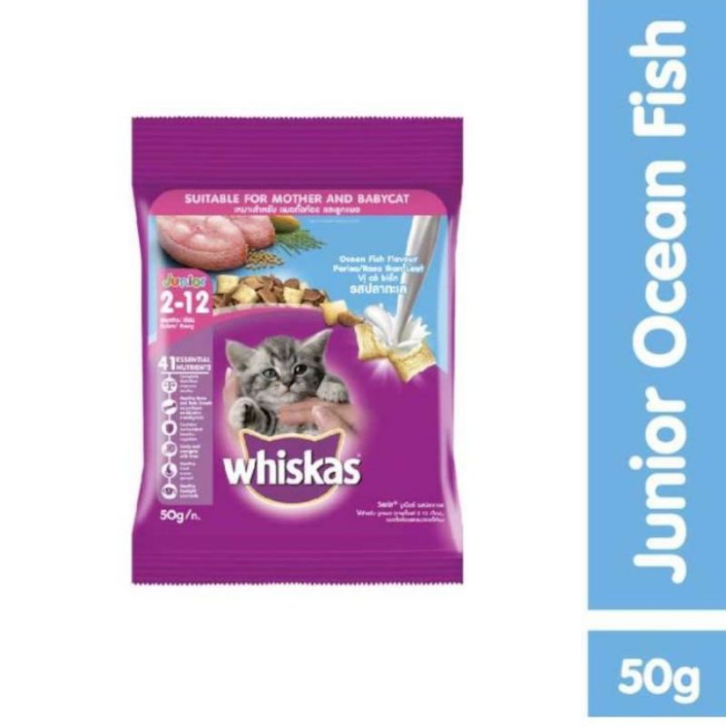 Whiskas Dry Food Pouch Makanan Kucing