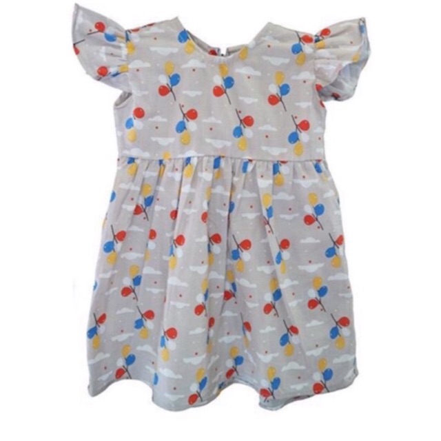 Dress Bayi & Anak - GRAY BALLOON DRESS