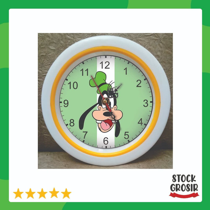 Jam Dinding Goofy 21cm (dapat diletakan di meja)