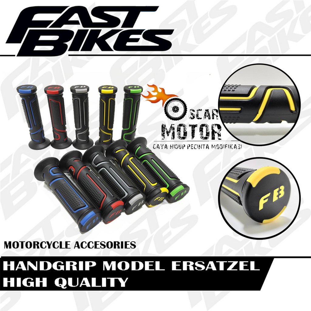 Grip Fastbikes 755 Handgrip Stang Handfat Pro Peganggan Stir Universal Motor Beat Mio Nmax Vario ADV motor