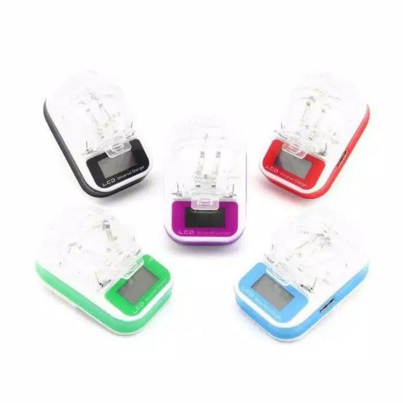 0Dekstop Charger LCD - Charger Dekstop Universal /Desktop Charger LCD Charger Kodok Dekstop Lcd Universal jkt