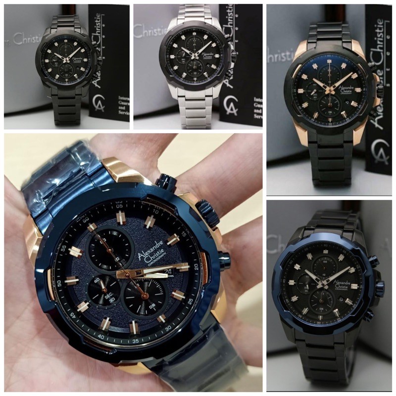 JAM TANGAN PRIA ALEXANDRE CHRISTIE AC 6523 ORI!! MURAH MERIAH GARANSI RESMI!!