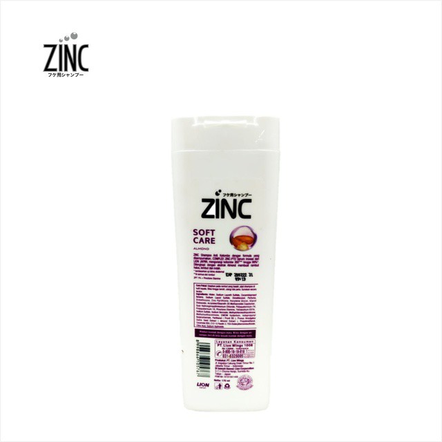 ZINC Soft Care Shampoo Rambut Halus Lembut Anti Kusut