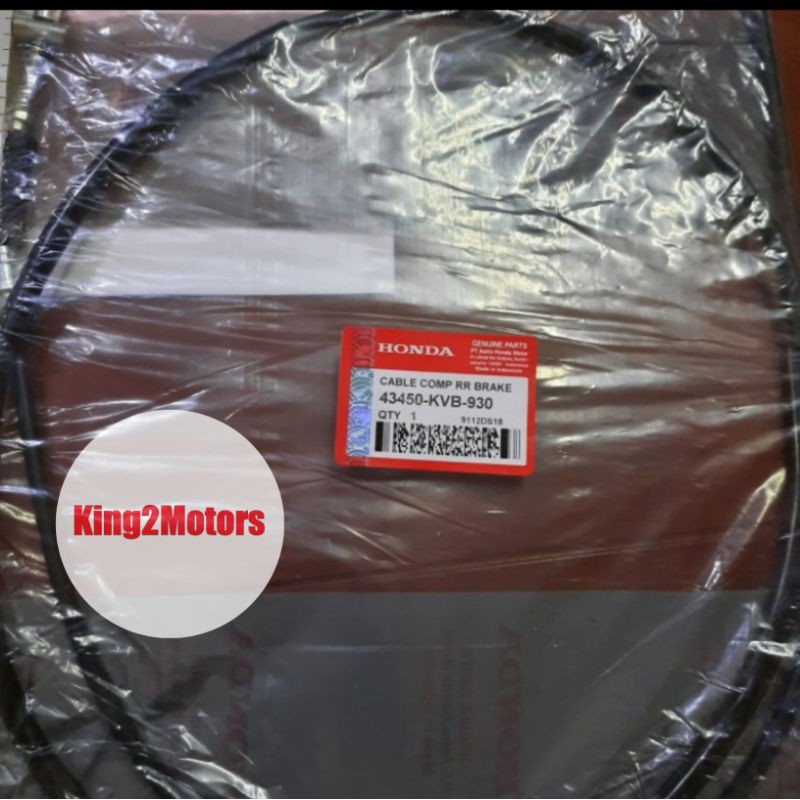 kabel rem belakang vario beat scoopy tali rem belakang vario beat scoopy