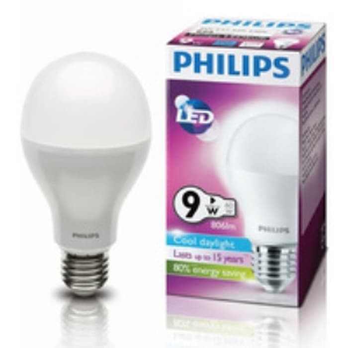 Lampu Led Philips 9 Watt Paling Terang Mantap