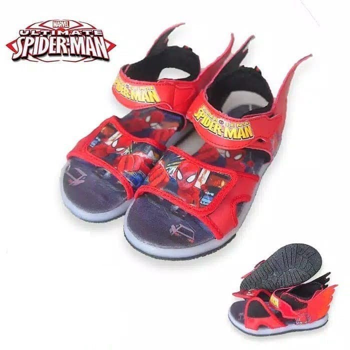 Sepatu Sandal  Anak  Spiderman wings import  Shopee Indonesia