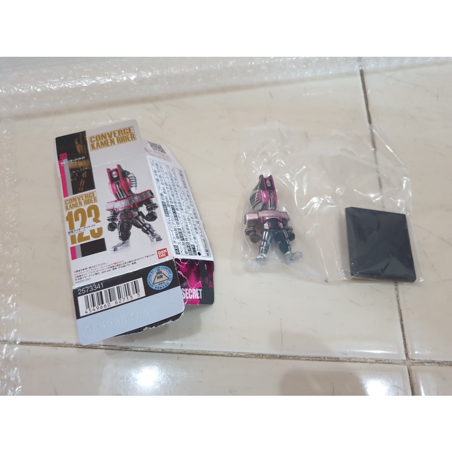 CONVERGE KAMEN RIDER 123 KAMEN RIDER DECADE COMPLETE FORM OPEN BOX ORI BANDAI