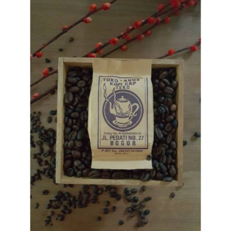 

Kopi hitam cap Teko - kopi hitam bubuk - kopi item - kopi asli khas Bogor 1pcs