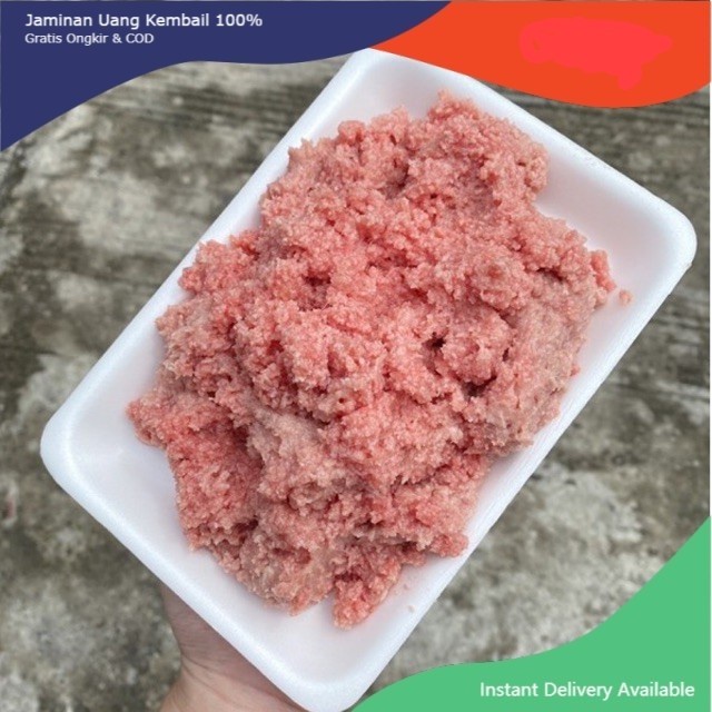 

Serbuk Daging Sisa Potongan Untuk Dogfood- 500gr