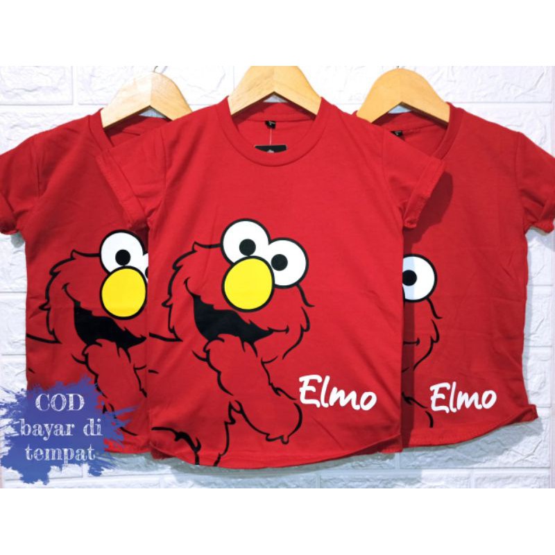kaos anak elmo distro