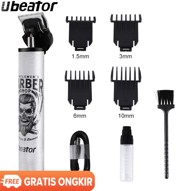 Ubeator Hair Clipper - Rechargeable Electric Cordless Close Cutting Digital Hair Trimmer
