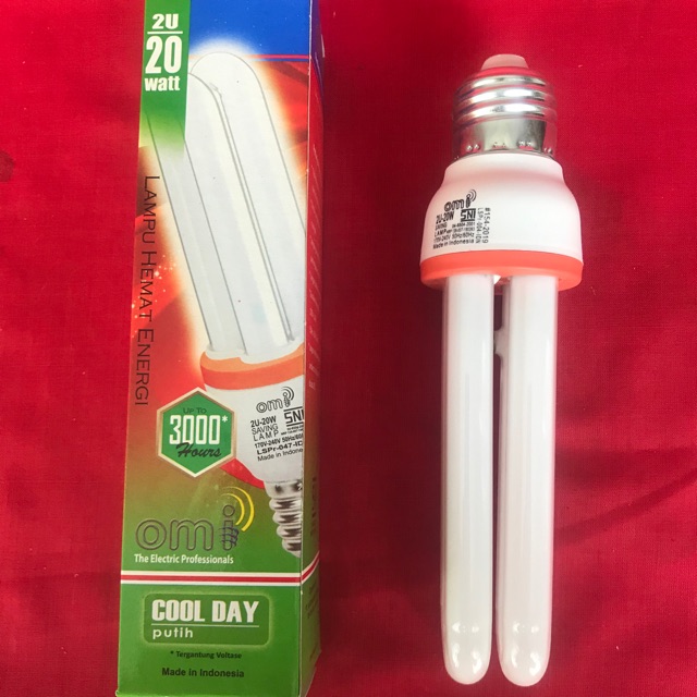 Lampu 2u OMi 20 watt