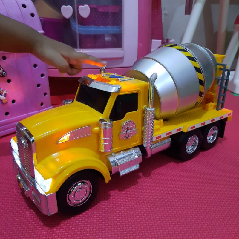 Fastlane Cement Mixer Truck Mainan Mobil Anak Dickie Toys Bruder ELC vtech leapfrog