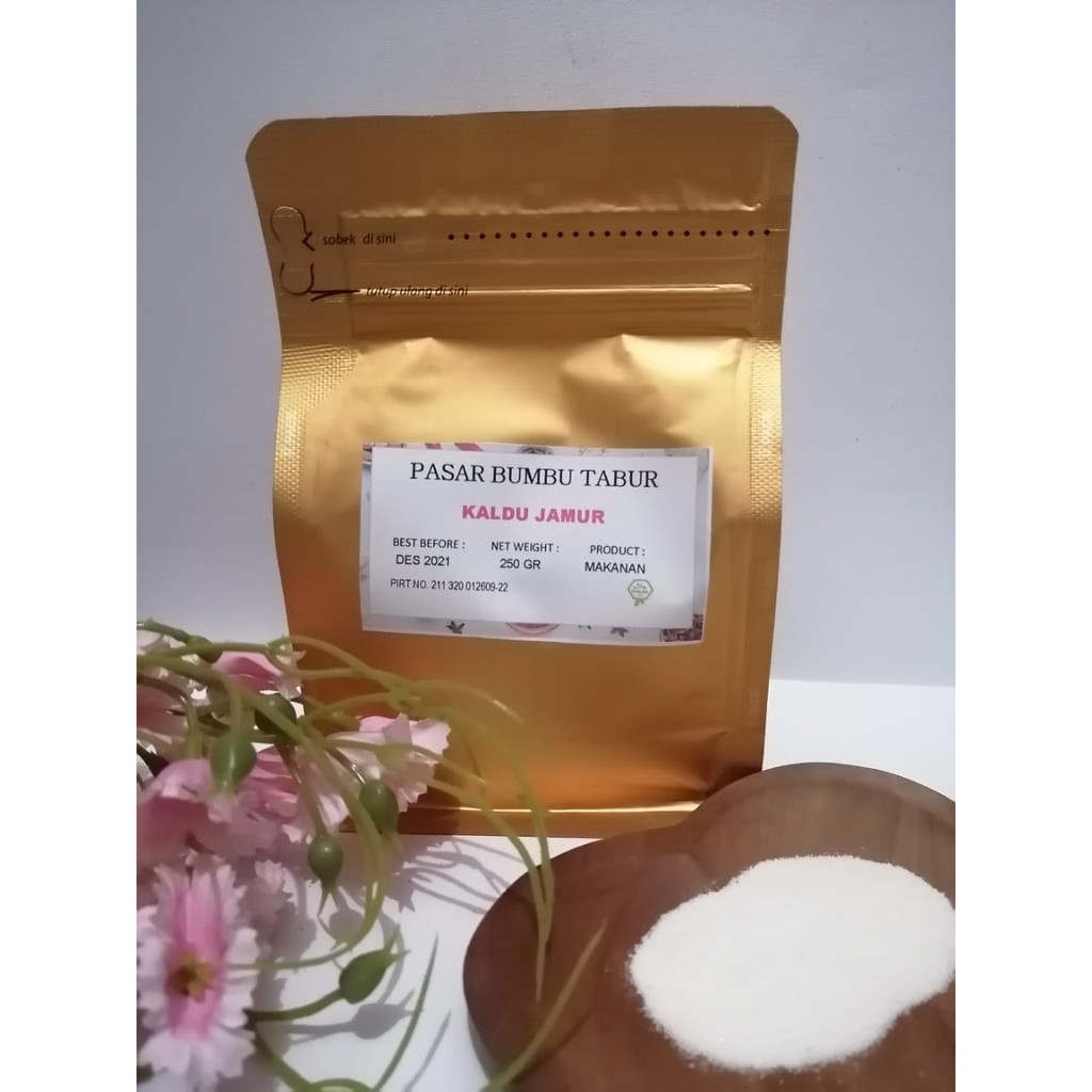 

BUMBU TABUR KALDU JAMUR / JAMUR SEASONING 250 GR BUBUK MAKANAN ENAK MURAH HALAL