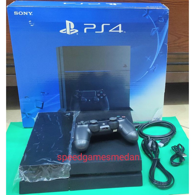 PS4 SONY FAT playstation 4 fat hardisk 500gb Hen 11.00 isi game