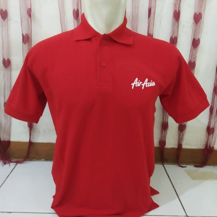 kaos kerah/polo shirt/baju keren AIR ASIA 02