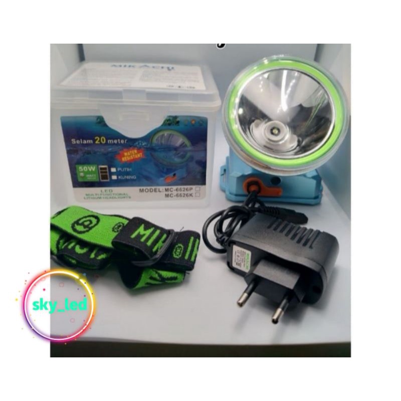 senter kepala selam 50watt mikachi 6626  RING 78