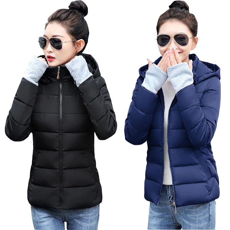 jaket wanita musim dingin Musim Gugur Musim Dingin Wanita Jaket Dasar Mantel Musim Dingin Wanita