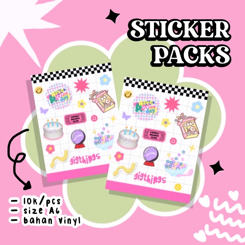 

STICKER PACKS