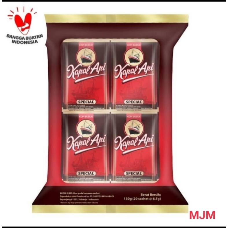 

Kopi kapal api kecil 6,5g /10 sachet