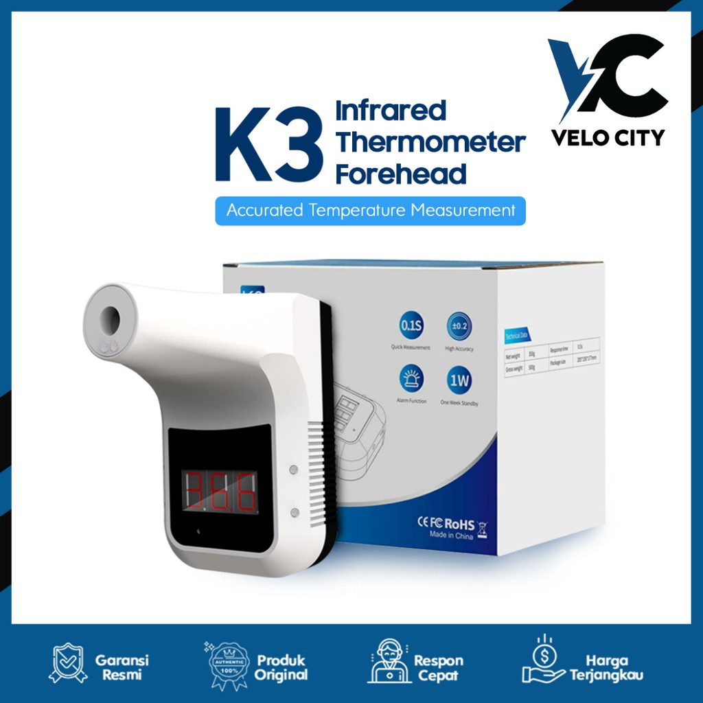 Thermometer K3 Wall Automatic Infrared Original