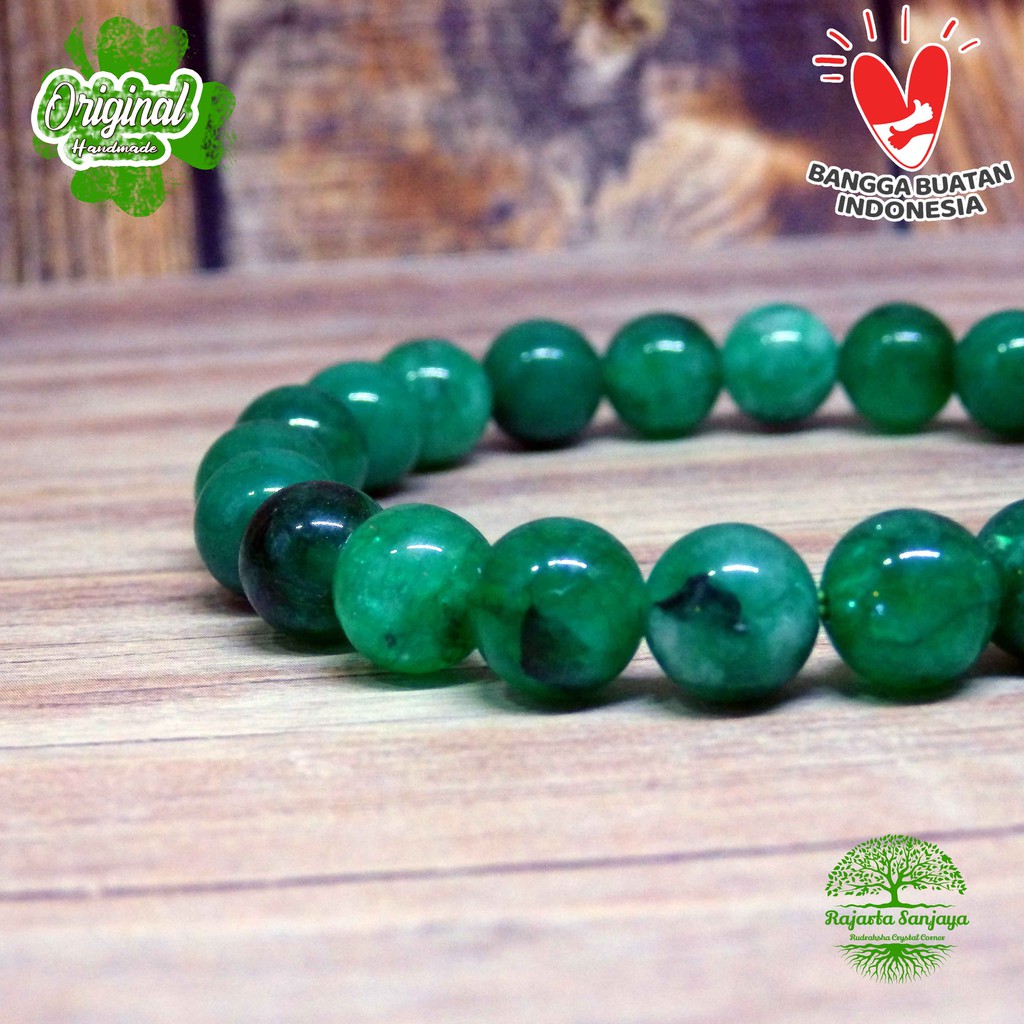 Gelang Batu Giok 8mm