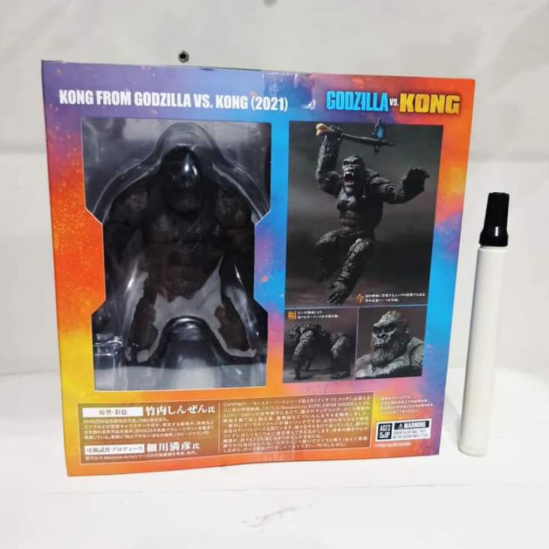 Mainan action figuregodzilla vs kong kong from godzilla vs kong 2021Full artikulasidetail bagustingg