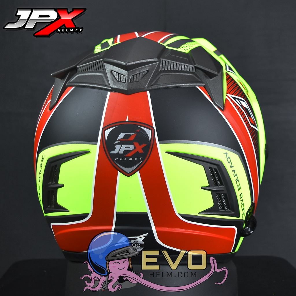 JPX SUPERMOTO ADVANCE FLUO YELLOW DOFF