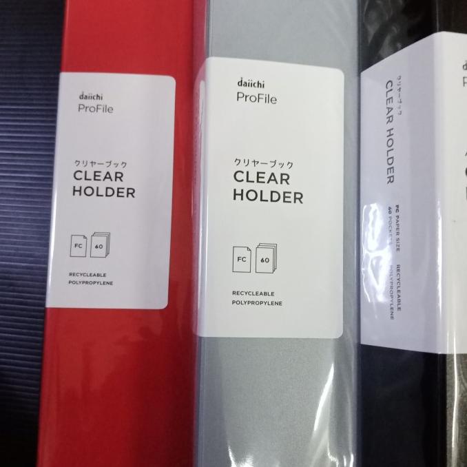 

COD Daiichi Clear Holder Display Album Folio 60 Pocket PROMOKode 3150